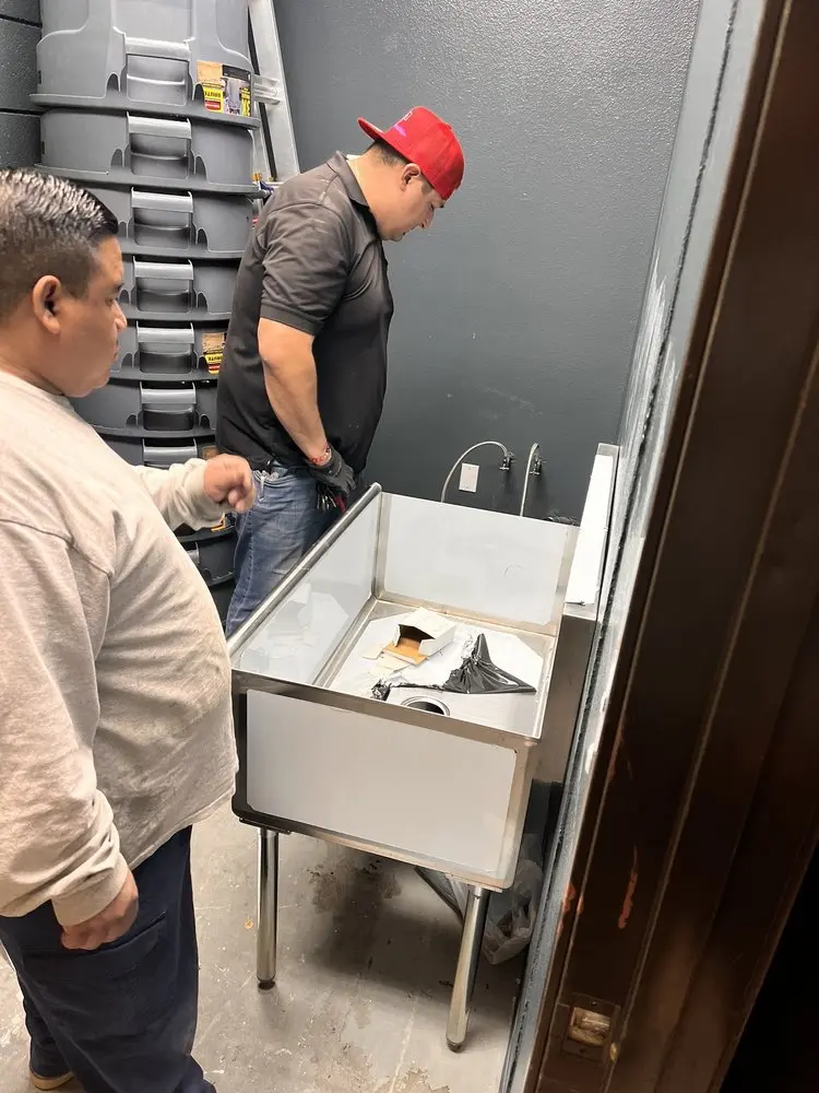 Commercial plumbing and sink installation in Webber - Camden